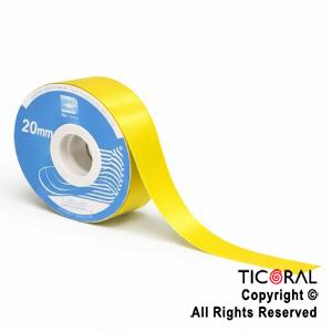 CINTA LISA 20 MM X 25 MTS AMARILLO